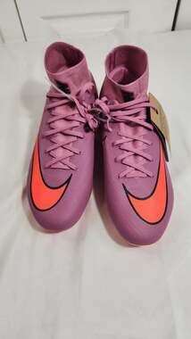 Nike Air Zoom Mercurial Superfly 9 Academy MG Soccer Cleats Pink Orange